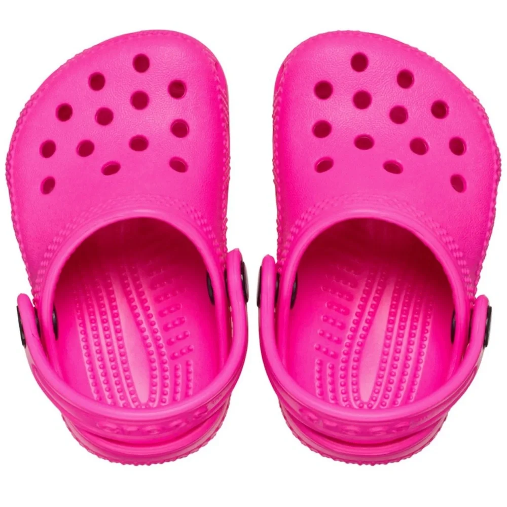 Crocs Infant Littles Clogs, Pink Crush, size C2/C3–New in Box